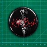 Bush, Kate Bush Motiv 1 Anstecker mit Sicherheitsnadel Ø 25 mm