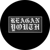 Reagan Youth Motiv 3 Anstecker mit Sicherheitsnadel Ø 25mm