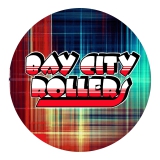 Bay City Rollers Motiv 1 Anstecker mit Sicherheitsnadel Ø 25mm