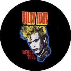 Idol, Billy Idol Motiv 2 Rebel Yell Anstecker mit Sicherheitsnadel Ø 25mm