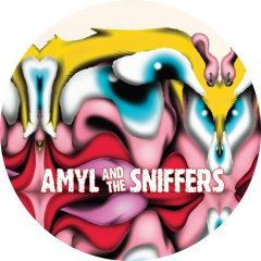 Amyl And The Sniffers Motiv 3 Anstecker mit Sicherheitsnadel Ø 25mm