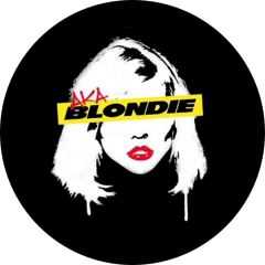 Blondie Motiv 4 Debbie Harry Anstecker mit Sicherheitsnadel Ø 25mm
