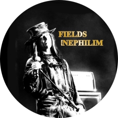 Fields Of The Nephilim Motiv 1 Anstecker mit Sicherheitsnadel Ø 25mm