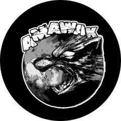 Amawak Motiv 1 Anstecker mit Sicherheitsnadel Ø 25mm