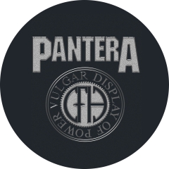 Pantera Motiv 6 Anstecker mit Sicherheitsnadel Ø 25mm