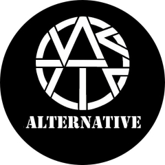Alternative Motiv 1 Anstecker mit Sicherheitsnadel Ø 25mm