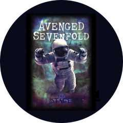 Avenged Sevenfolds Motiv 1 Anstecker mit Sicherheitsnadel Ø 25mm