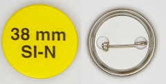 100 Stück Buttons/Badges Ø38 mm