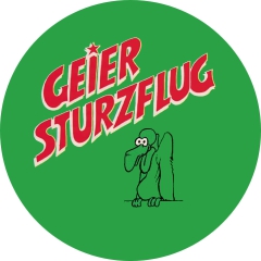 Geier Sturzflug Motiv 1 Anstecker mit Sicherheitsnadel Ø 25mm