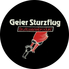 Geier Sturzflug Motiv 2 Anstecker mit Sicherheitsnadel Ø 25mm