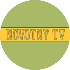 Novotny TV Motiv 1 Anstecker mit Sicherheitsnadel Ø 25mm