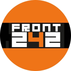 Front 242 Motiv 3 Anstecker mit Sicherheitsnadel Ø 25mm