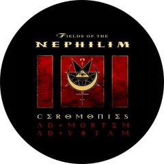 Fields Of The Nephilim Motiv 4 Anstecker mit Sicherheitsnadel Ø 25mm