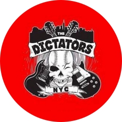 Dictators, The Dictators Motiv 2 Anstecker mit Sicherheitsnadel Ø 25mm