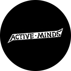 Active Minds Motiv 1 Anstecker mit Sicherheitsnadel Ø 25mm