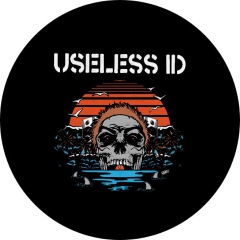 Useless ID Motiv 2 Anstecker mit Sicherheitsnadel Ø 25mm