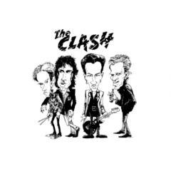 Clash, The Clash Motiv 04 Anstecker mit Sicherheitsnadel Ø 25mm