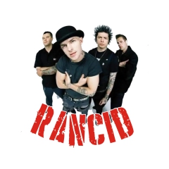 Rancid Motiv B Anstecker mit Sicherheitsnadel Ø 25 mm