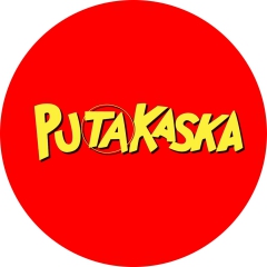 Putakaska Motiv 1 Anstecker mit Sicherheitsnadel Ø 25 mm