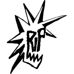 RIP R.I.P. Motiv 1 Anstecker mit Sicherheitsnadel Ø 25 mm