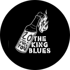 King Blues, The King Blues Motiv 1 Anstecker mit Sicherheitsnadel Ø 25 mm