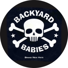 Backyard Babies Motiv 1 Anstecker mit Sicherheitsnadel Ø 25 mm