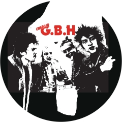 GBH Charged G.B.H. Motiv Q Anstecker mit Sicherheitsnadel Ø 25 mm