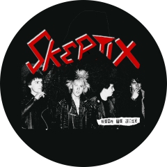 Skeptix Motiv 1 Anstecker mit Sicherheitsnadel Ø 25 mm