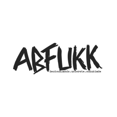 Abfukk Motiv 2 Anstecker mit Sicherheitsnadel Ø 25 mm