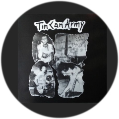Tin Can Army Motiv 2 Anstecker mit Sicherheitsnadel Ø 25 mm