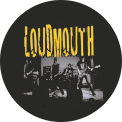Loudmouth Motiv 1 Anstecker mit Sicherheitsnadel Ø 25 mm