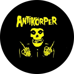 Antikörper Motiv 2 Anstecker mit Sicherheitsnadel Ø 25 mm