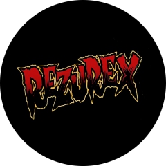 Rezurex Motiv 2 Anstecker mit Sicherheitsnadel Ø 25 mm