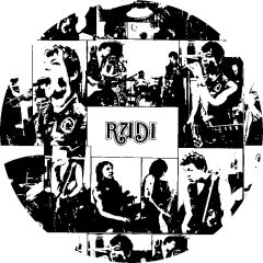 Rudi Motiv 5 Anstecker mit Sicherheitsnadel Ø 25 mm