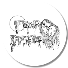 Fear Itself Motiv 2 Anstecker mit Sicherheitsnadel Ø 25 mm