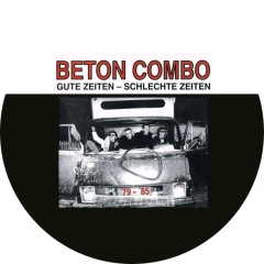 Beton Combo Betoncombo Motiv 1 Anstecker mit Sicherheitsnadel Ø 25 mm