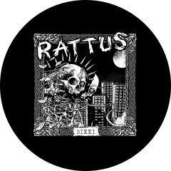 Rattus Motiv 1 Anstecker mit Sicherheitsnadel Ø 25 mm