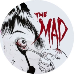 Mad, The Mad Motiv 1 Anstecker mit Sicherheitsnadel Ø 25 mm