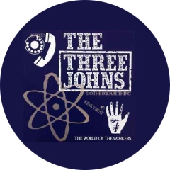 Three Johns, The Three Johns Motiv 1 Anstecker mit Sicherheitsnadel Ø 25 mm