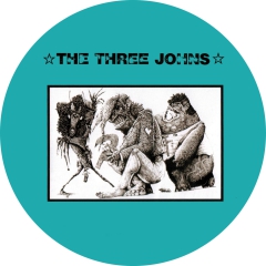 Three Johns, The Three Johns Motiv 3 Anstecker mit Sicherheitsnadel Ø 25 mm