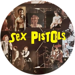 Sex Pistols, The Sex Pistols Motiv 29 Anstecker mit Sicherheitsnadel Ø 25mm