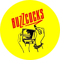 Buzzcocks Motiv 07 Anstecker mit Sicherheitsnadel Ø 25mm