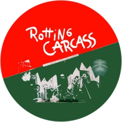 Rotting Carcass Motiv 1 Anstecker mit Sicherheitsnadel Ø 25 mm