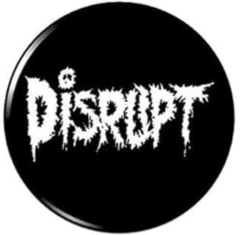 Disrupt Motiv 1 Anstecker mit Sicherheitsnadel Ø 25 mm