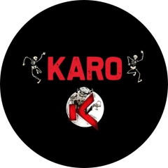 Karo Bremen Motiv 1 Anstecker mit Sicherheitsnadel Ø 25 mm