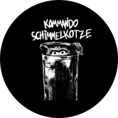 Kommando Schimmelkotze Motiv 1 Anstecker mit Sicherheitsnadel Ø 25 mm