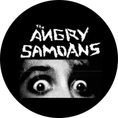 Angry Samoans Motiv 2 Anstecker mit Sicherheitsnadel Ø 25 mm