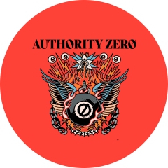 Authority Zero Motiv 1 Anstecker mit Sicherheitsnadel Ø 25 mm