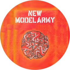 New Model Army Motiv 87 Anstecker mit Sicherheitsnadel Ø 25 mm