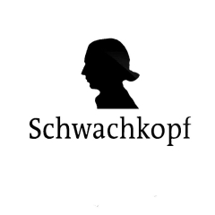 Schwachkopf Alice Weidel Motiv 1 Anstecker mit Sicherheitsnadel Ø 25 mm